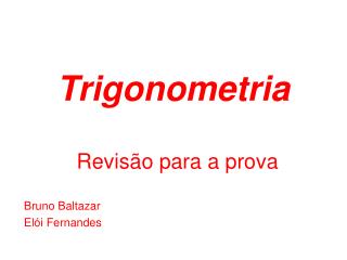 Trigonometria