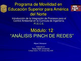 Programa de Movilidad en Educación Superior para América del Norte