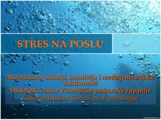 STRES NA POSLU
