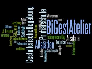 „ Bi Gest - Atelier “ (= Bi ldnerisches Gest alten)