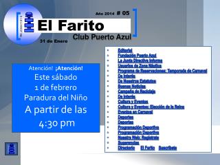Editorial Fundación Puerto Azul La Junta Directiva Informa Usuarios de Zona Náutica