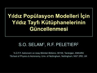 Yıldız Popülasyon Modelleri İçin Yıldız Tayfı Kütüphanelerinin Güncellenmesi