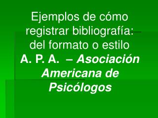 DESCRIPCION DE BIBLIOGRAFIA