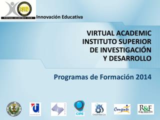 Programas de Formación 2014