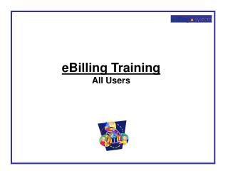 eBilling Training All Users