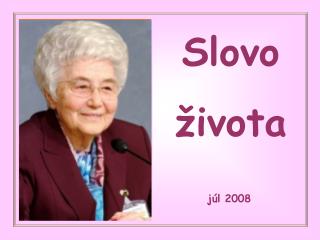 Slovo života