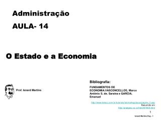 Administração AULA- 14