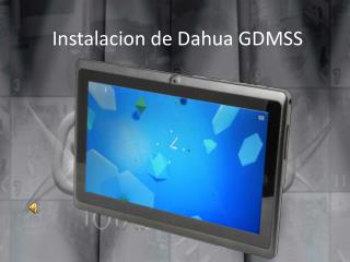 Instalacion de Dahua GDMSS