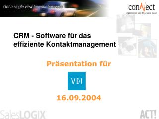 CRM - Software für das effiziente Kontaktmanagement