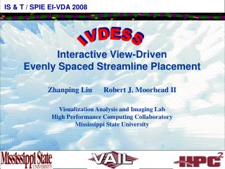 Interactive View-Driven Evenly Spaced Streamline Placement