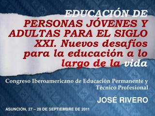 Congreso Iberoamericano de Educación Permanente y Técnico Profesional