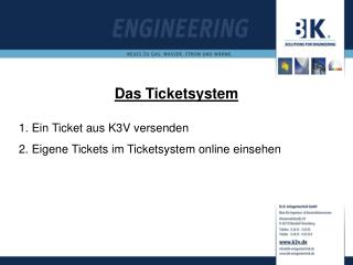 Das Ticketsystem