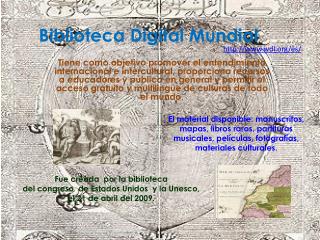 Biblioteca Digital Mundial