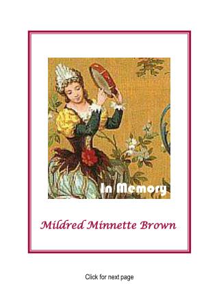 Mildred Minnette Brown