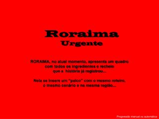 Roraima Urgente