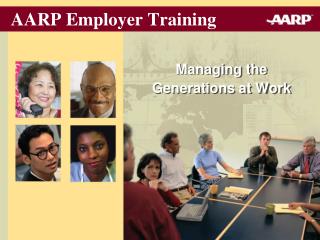 AARP Employer Training