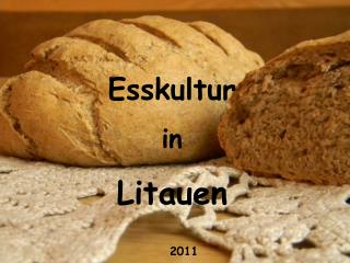 Ess kultur in Litauen