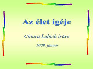 Az élet igéje