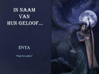 Enya “Hope has a place”