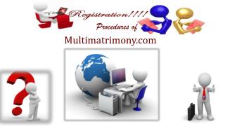 Tamil Multimatrimony Registration Procedures