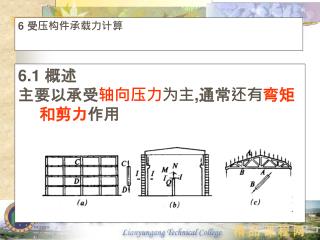 6 受压构件承载力计算