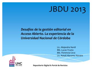 JBDU 2013