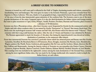 A BRIEF GUIDE TO SORRENTO