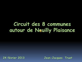 Circuit des 8 communes autour de Neuilly Plaisance
