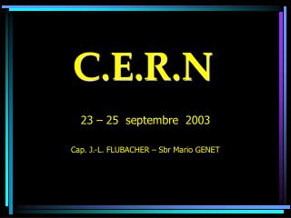 C.E.R.N