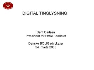 DIGITAL TINGLYSNING