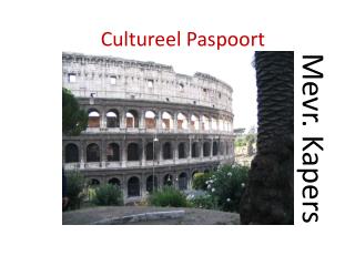 Cultureel Paspoort