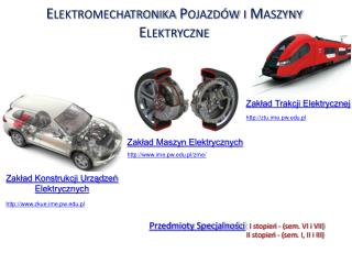 Elektromechatronika Pojazdów i Maszyny Elektryczne