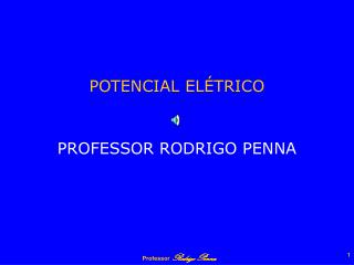 POTENCIAL ELÉTRICO