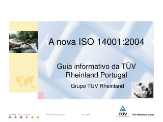 A nova ISO 14001:2004