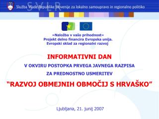Ljubljana, 21. junij 2007