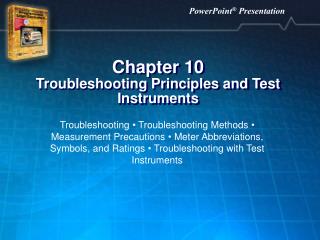 Chapter 10 Troubleshooting Principles and Test Instruments