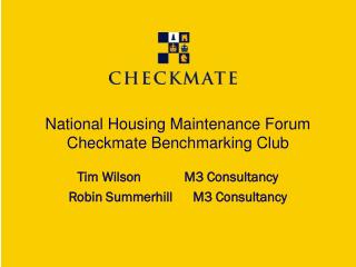 National Housing Maintenance Forum Checkmate Benchmarking Club