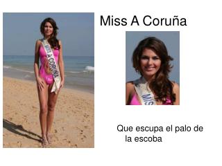 Miss A Coruña