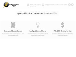 Toronto Electrician, Electrician Toronto, Electrical Compani