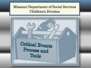 Missouri Department of Social Services Children’s Division