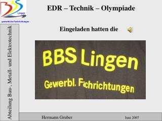 gewerbliche Fachrichtungen