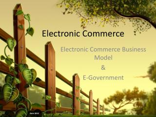 Electronic Commerce