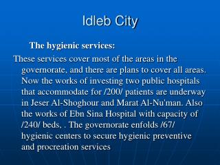 Idleb City