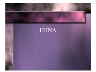 HIINA