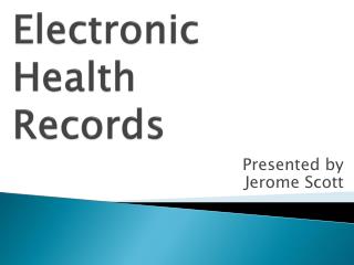 Electronic Health Records