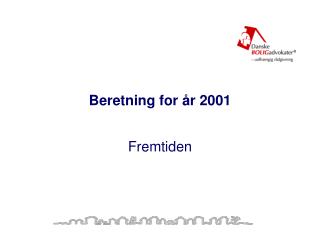 Beretning for år 2001