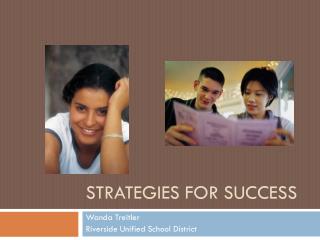 Strategies For Success