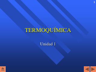 TERMOQUÍMICA