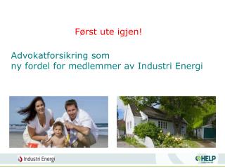 Advokatforsikring som ny fordel for medlemmer av Industri Energi