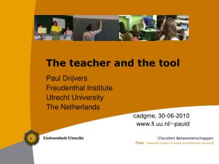 The teacher and the tool
